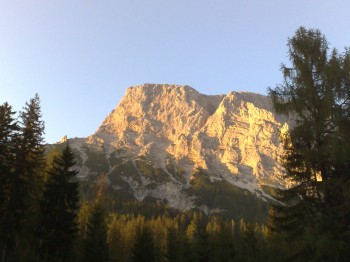 Großer Buchstein Großer Buchstein beim Abstieg in der Abendsonne