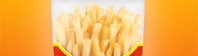 Pommes Ausschnitt